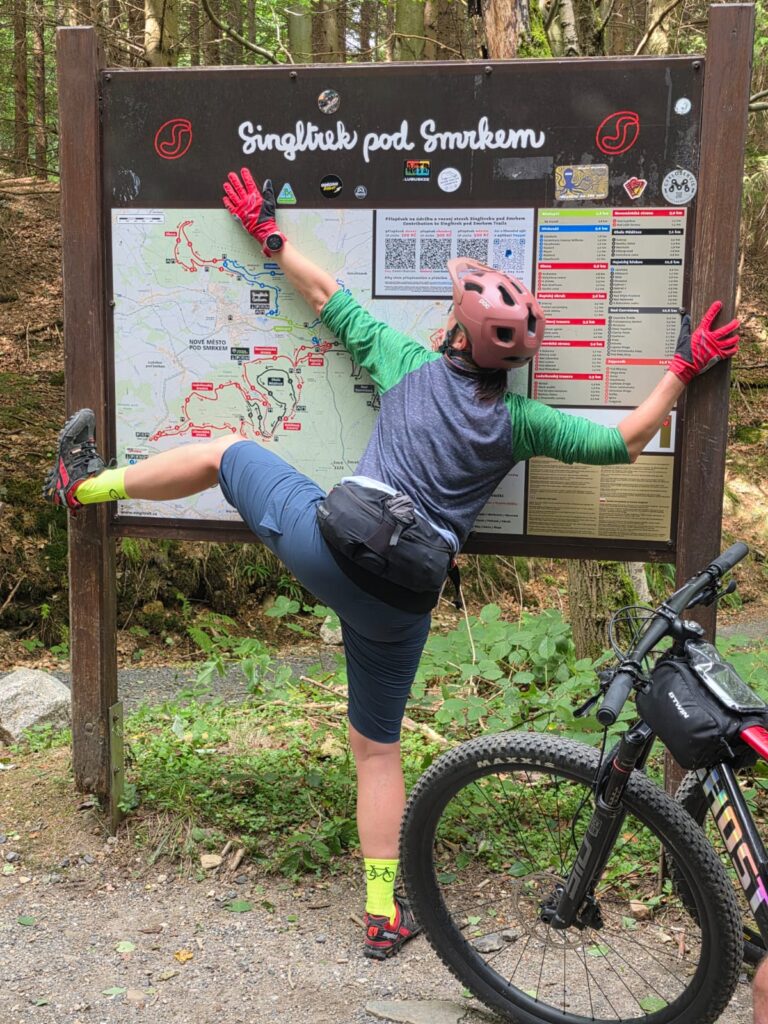 Singltrek pod Smrkem z FEEL-FREE