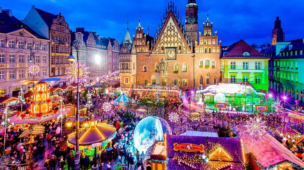 Jarmark bożonarodzeniowy we Wrocławiu