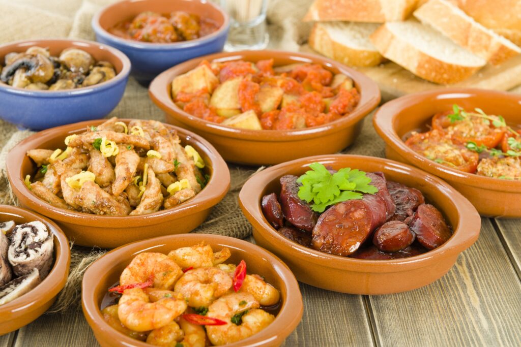 Tapas kuchnia hiszpańska